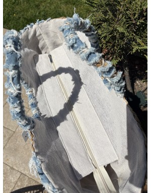 Sac denim chic