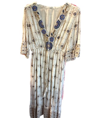 Robe œil bleu