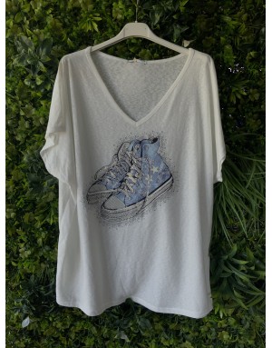 Tee shirt basketa