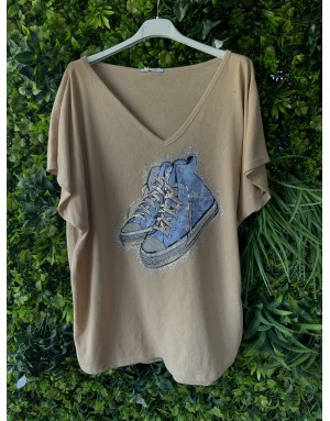 Tee shirt basketa